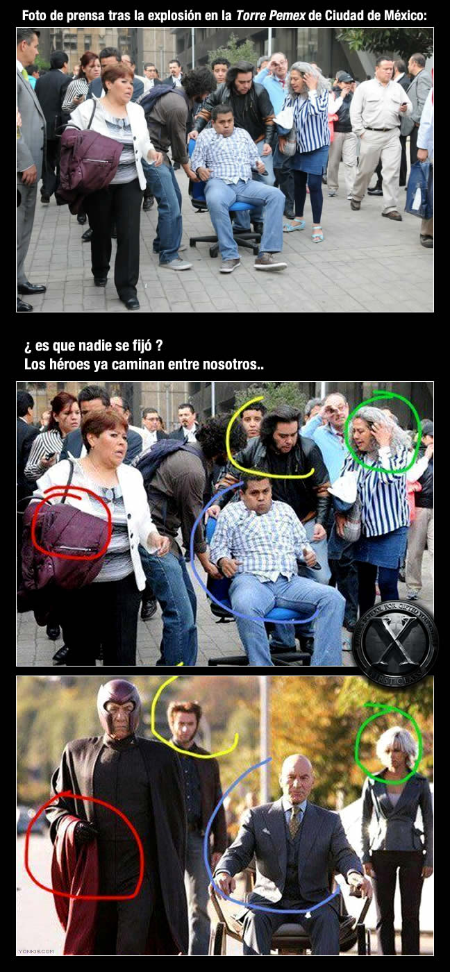 Los Xmen estám aquí