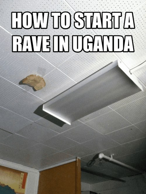 Como empezar una rave en Uganda