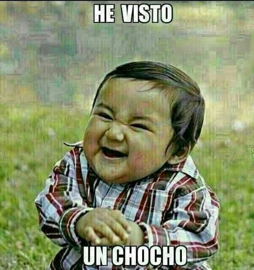 He vito un chocho :D
