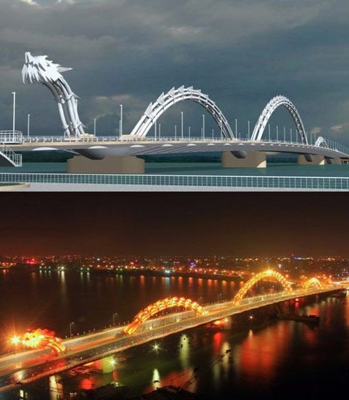 Dragon Bridge, en Vietnam