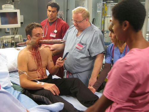 Mamá, sólo ha sido un rasguño…