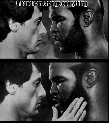 Una mano lo cambia todo…