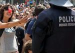 Abuso policial en la plaza de cataluña
